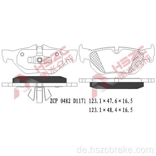 FMSI D1171 Keramikbremsbelastung für BMW